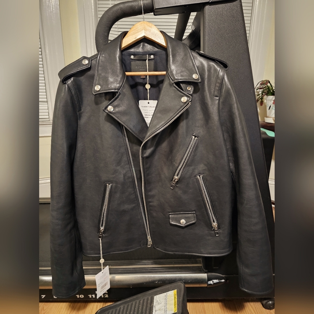 Men's Coach Leather Jacket